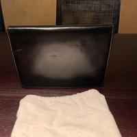 Busta  Max &Co. Pelle nera originale