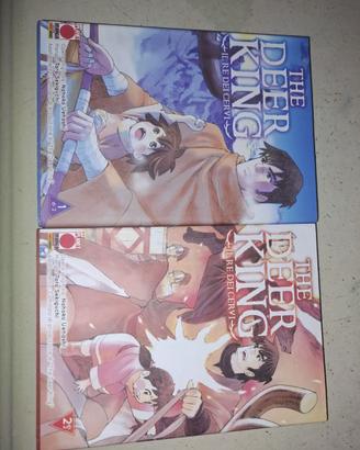 VOLUMI 1 E 2 DI THE DEER KING IL RE DEI CERVI