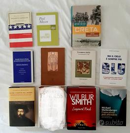 Lotto Libri Vari Narrativa Mistero Storia Politica