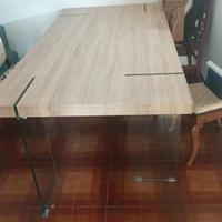 tavolo design wenge chiaro 