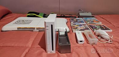 Nintendo Wii con accessori