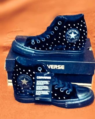 Converse All' Star con zeppa interna n.38