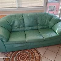 Divano in vera pelle