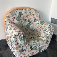 Poltroncina sfoderabile bambini