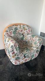 Poltroncina sfoderabile bambini
