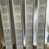 MIZAR Set 4 Casse Acustiche Altoparlanti Vintage