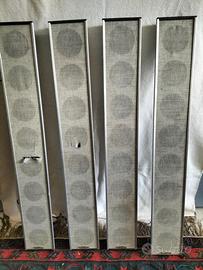 MIZAR Set 4 Casse Acustiche Altoparlanti Vintage