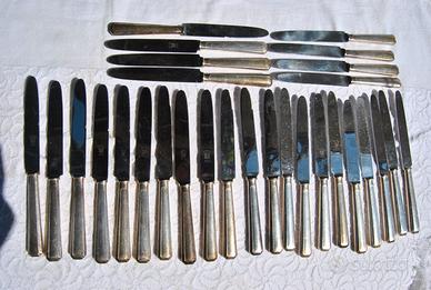 Posate anni ’50 argentate Calderoni F.lli 100/50