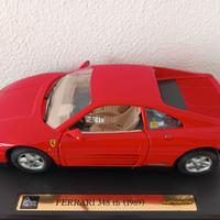FERRARI 348 TB 1989 BURAGO SCALA 1a24 KIT BIJOUX
