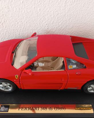 FERRARI 348 TB 1989 BURAGO SCALA 1a24 KIT BIJOUX