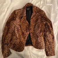 Giacca donna velluto maculato tg 42