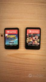 Mario cart Deluxe e Sonic colours 