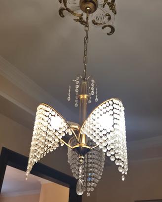 2 Lampadari in cristallo 