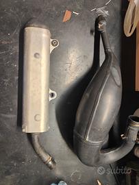 scarico completo Suzuki RM 125 2008