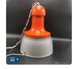 Lampadario vintage disegno Tito Agnoli