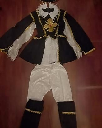 vestito moschettiera