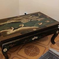 tavolo in lacca cinese