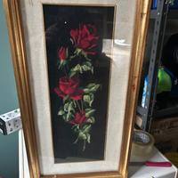 Cornice vintage fatta a mano anni 70