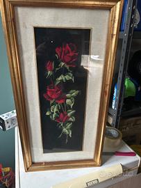 Cornice vintage fatta a mano anni 70