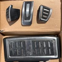 Copri pedali e poggiapiede acciaio orig Audi
