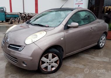 RICAMBI NISSAN MICRA CABRIO 1.4 B ANNO 2007 SIGLA 