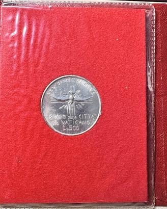  Città del Vaticano moneta commemorativa 500 Lire 