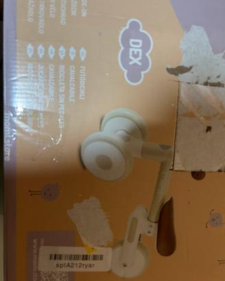 MoMi DEX Beige – Balance Bike senza pedali