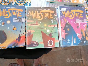Libro scuole medie millestorie 1 3 e letteratura
