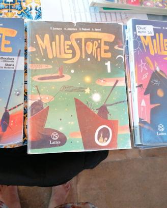 Libro scuole medie millestorie 1 3 e letteratura