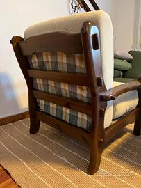 poltrona legno