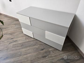 Set cassettiera e comodini