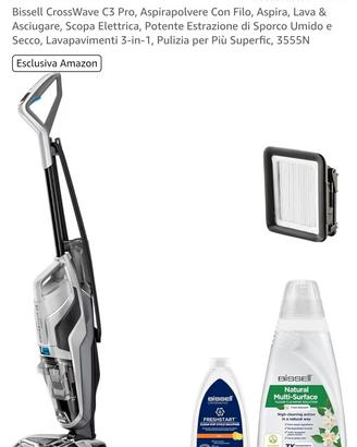 aspirapolvere bissel c3 pro