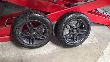 Cerchi Punto Hgt 14 Neri Gommati