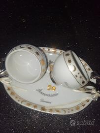 set tazzine e vassoio 