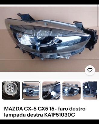 faro mazda CX5 a LED