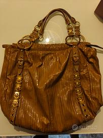 Borsa Miu Miu vernice oro
