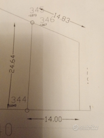 LOTTO TERRENO EDIFICABILE Mq. 300