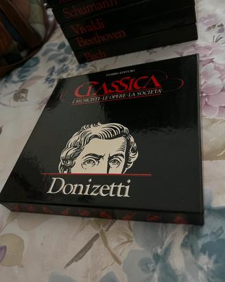 4 cassette audio donizzetti musica classica