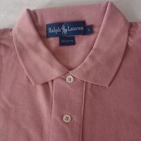 Polo Ralph Lauren-Manica Lunga-Medium-Rosa Antico
