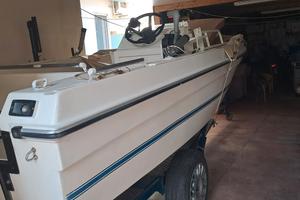 Barca 4,8 mt, motore suzuki 40 cv 4t