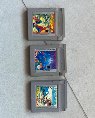 Giochi Gameboy x3