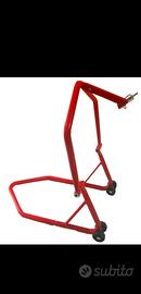 Cavalletto sottocanotto - posteriore moto