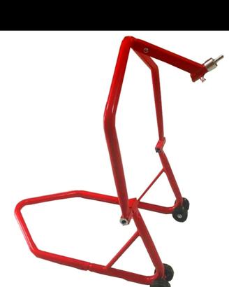 Cavalletto sottocanotto - posteriore moto