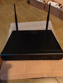 IMPIANTO VIDEOSORVEGLIANZA WIFI CON 4 TELECAMERE
