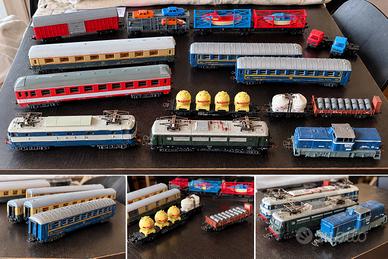 Trenino Lima H0 vintage anni '70/'80 + accessori
