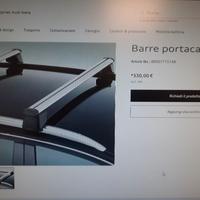 BARRE PORTAPACCHI AUDI Q3