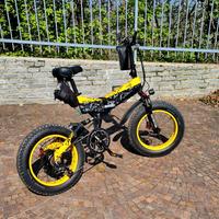bici e-bike Bezior tipo fat taglia 44/50