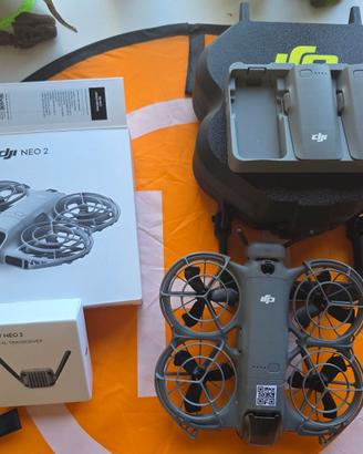 dji neo 2 fly more + modulo o4 + care nuovo