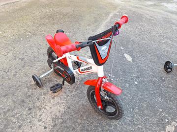 bicicletta con rotelle bambino