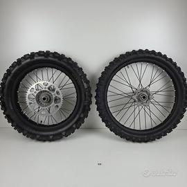 KTM XC-W EXC 125 450 2017 2023 RUOTE CERCHI 21 18 